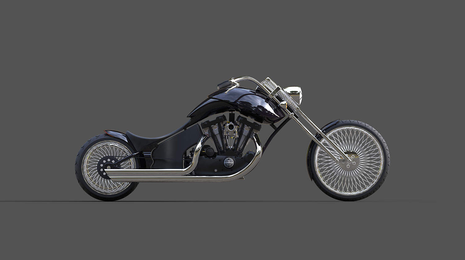 Kha Concepts 3D modeling i rendering Industrijski dizajn Harley Davidson 1