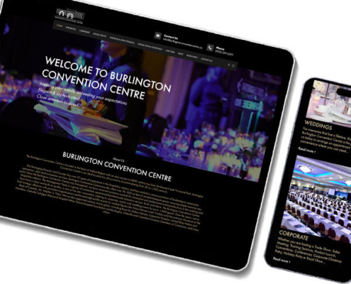 burlingtonconventioncentre.ca 31 Portfolio istaknuta Web dizajn Burlington Convention Centre